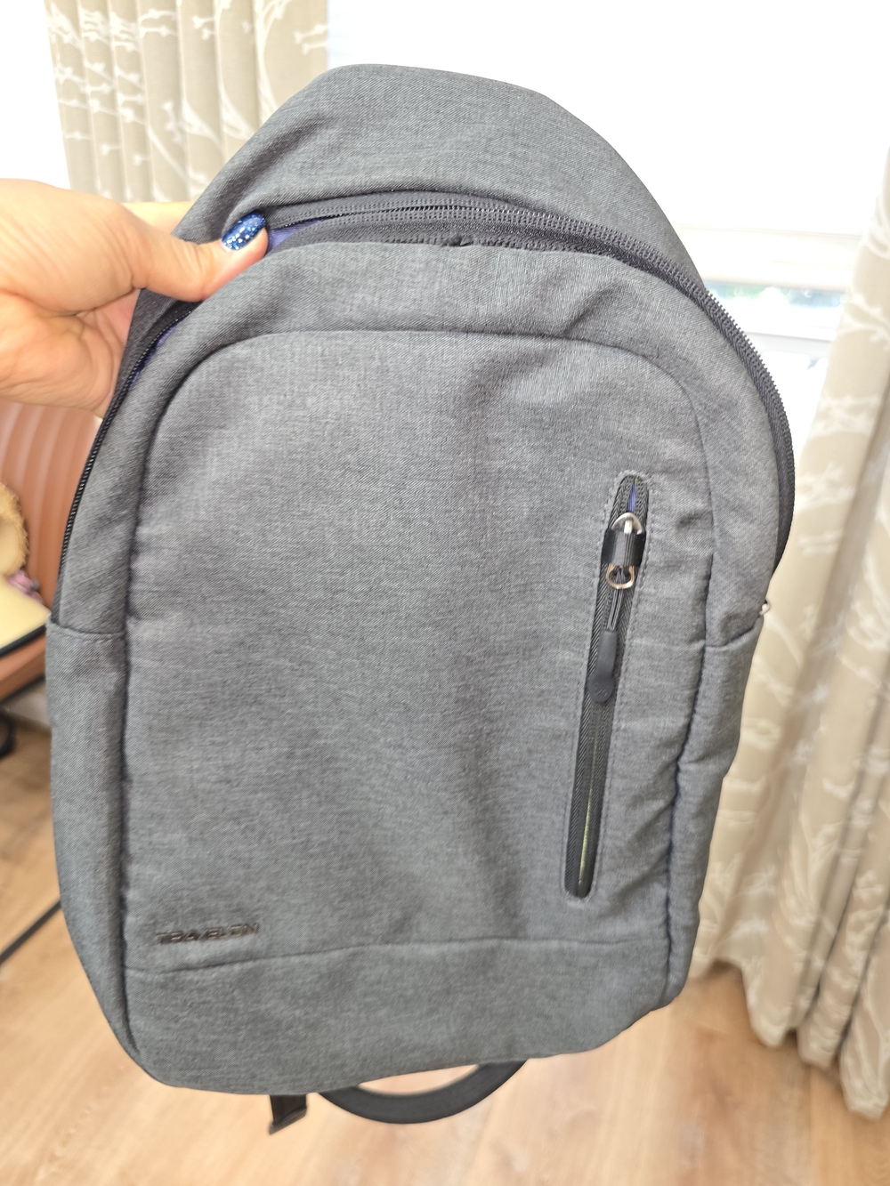 Travelon Gray Everyday Anti-Theft Sling Backpack - Picture 7 of 9